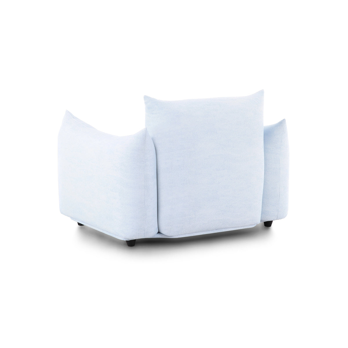 TOV Furniture Saint Tropez Light Blue Stuffed Indoor/Outdoor Armchair