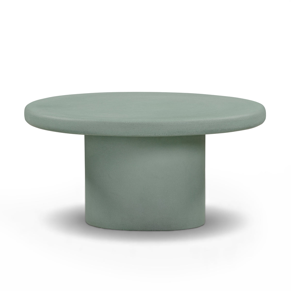 TOV Furniture Jade Green Concrete Indoor/Outdoor Nesting Coffee Table Set