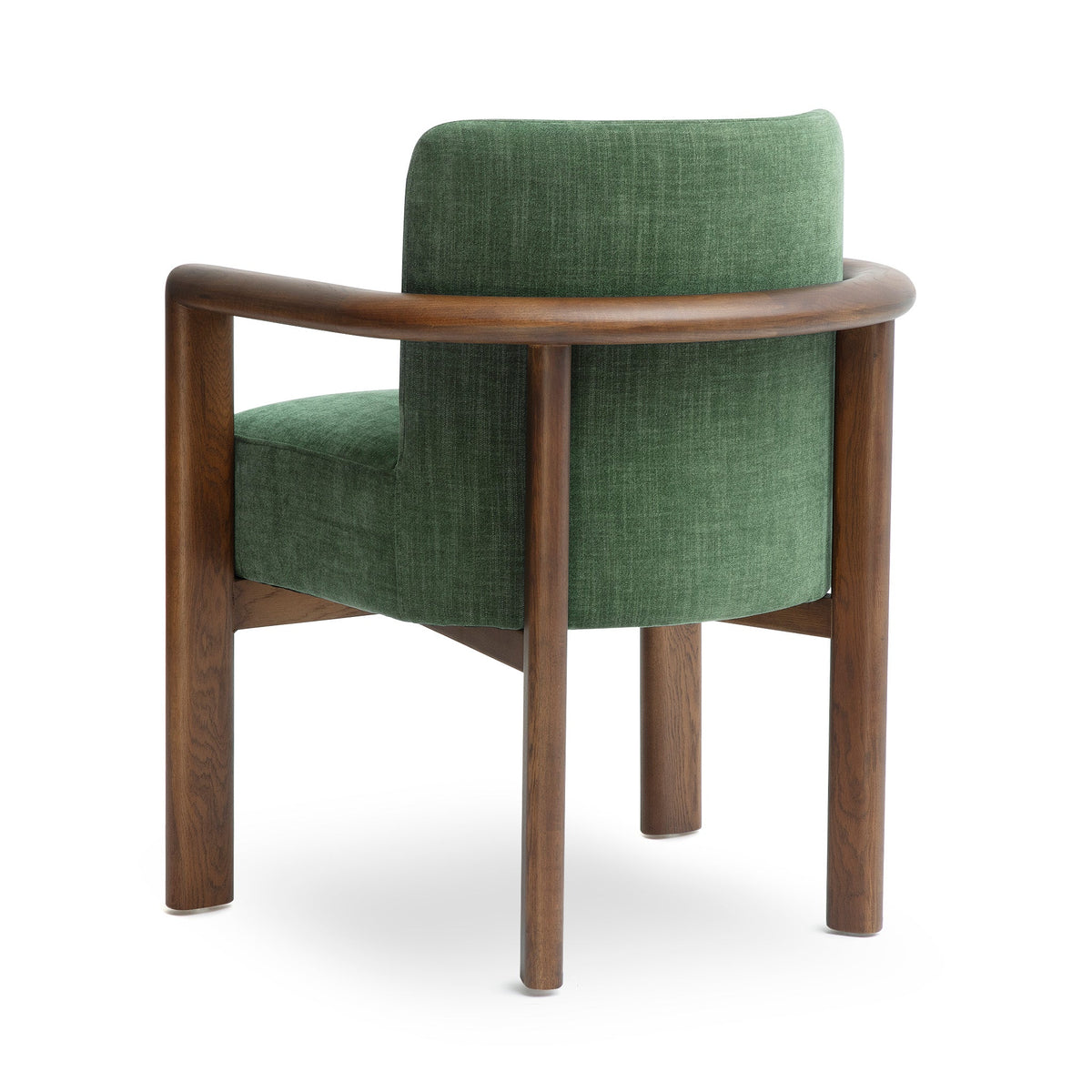 TOV Furniture Irma Green Textured Performance Velvet Dining Chair