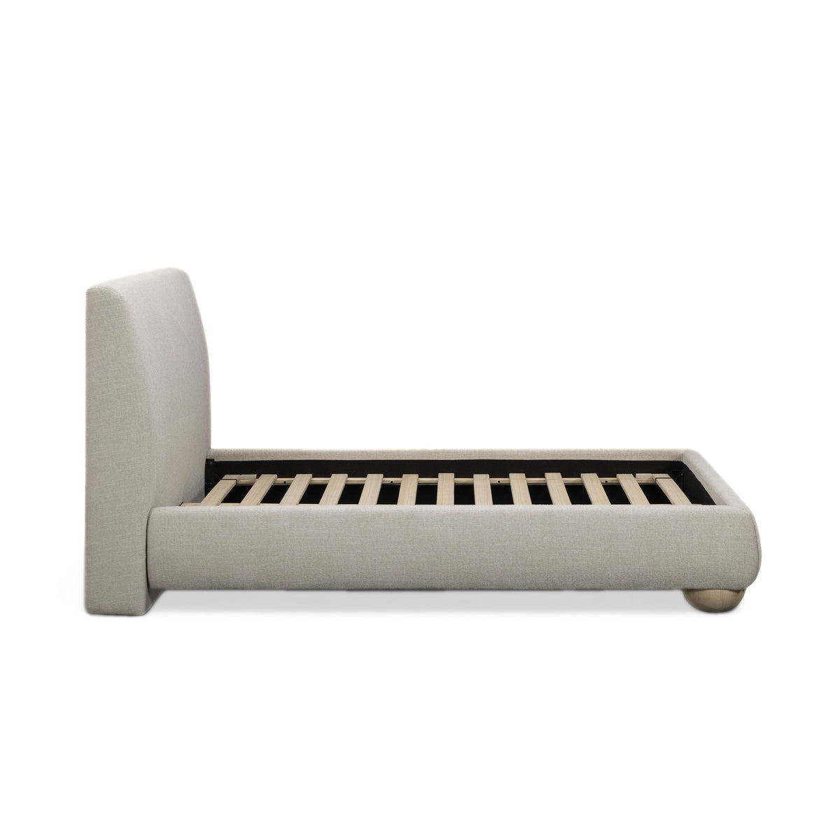 TOV Furniture Rayne Cream Textured Bed