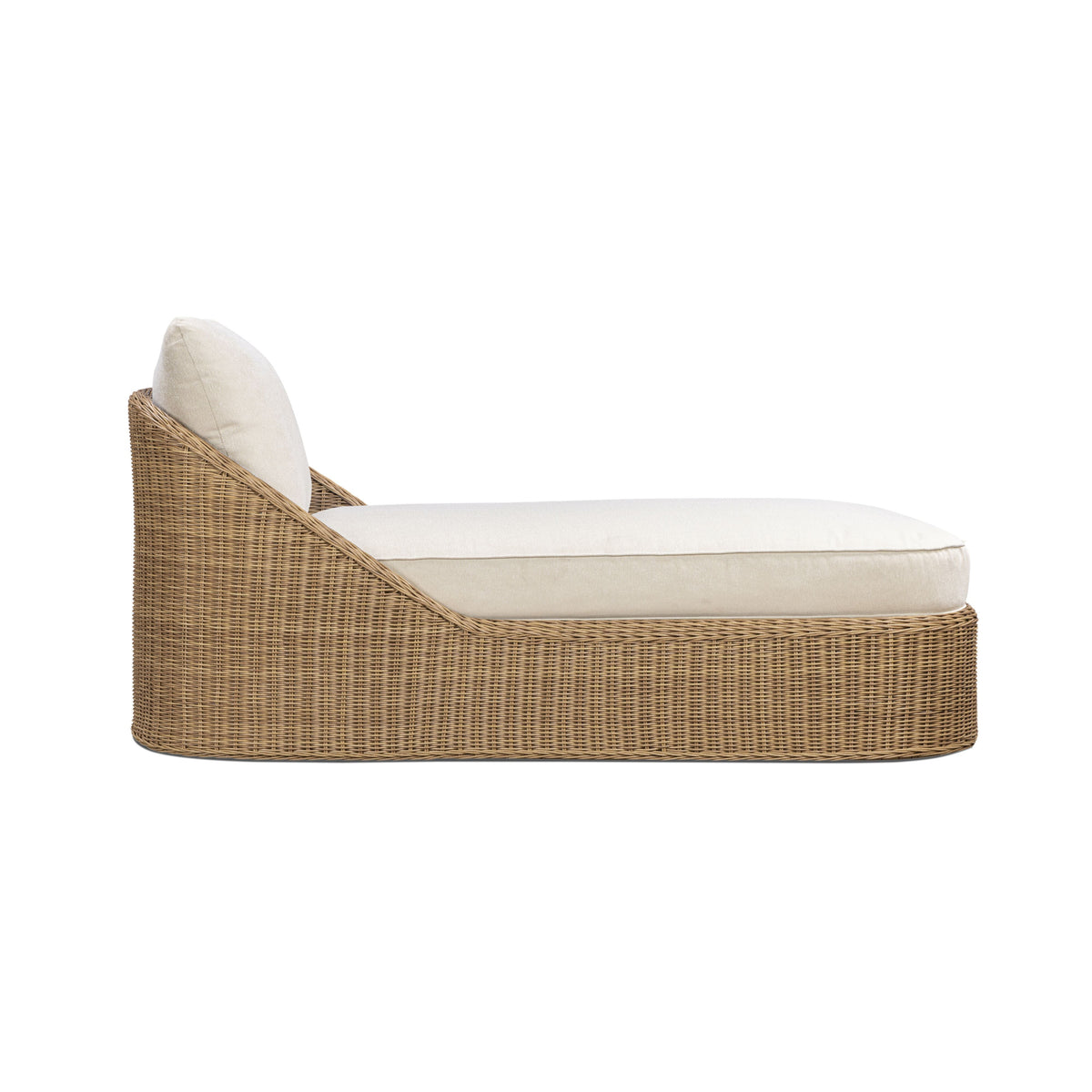 TOV Furniture Axel Cream Boucle Outdoor Lounge Chair