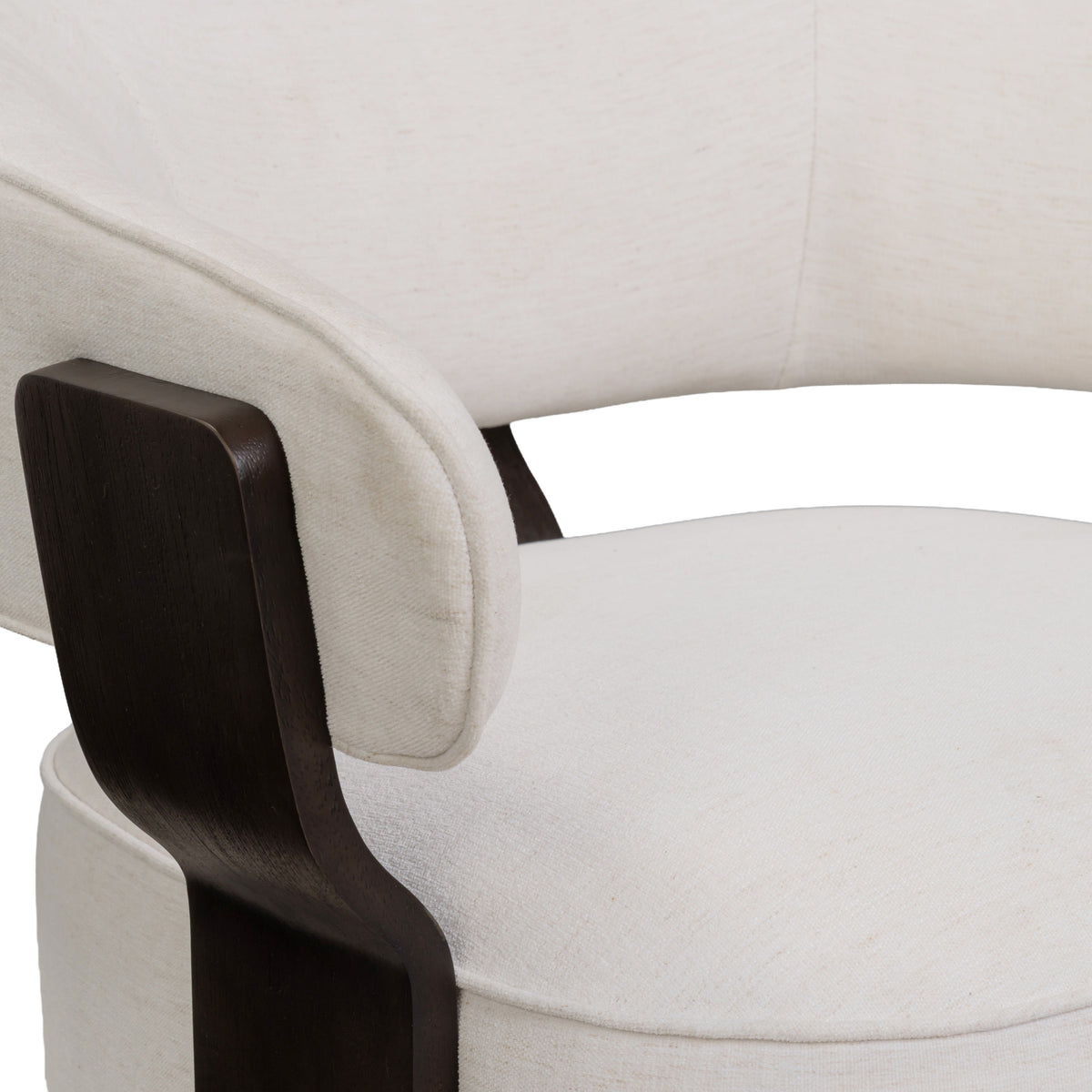 TOV Furniture Madison Chalk Performance Swivel Chair