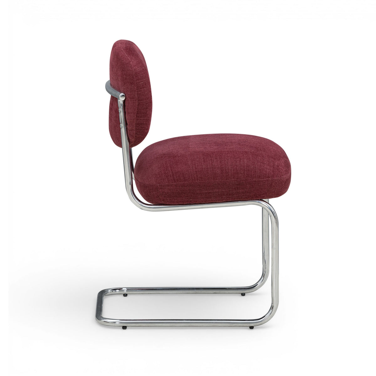 TOV Furniture Becky Red Performance Chenille Chair