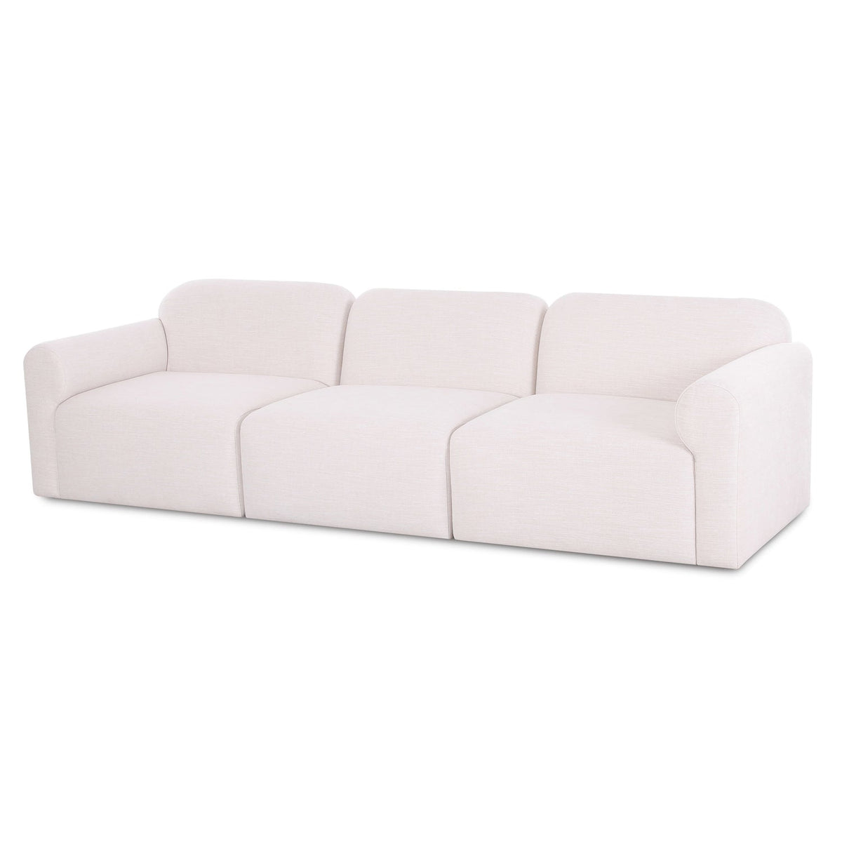 TOV Furniture Gorge Cream 116in Modular Sofa