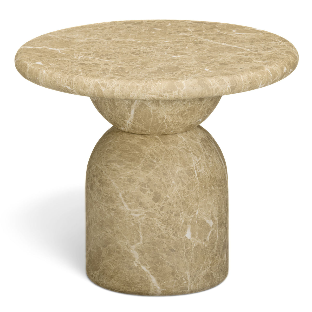 TOV Furniture Cynthia Light Concrete Indoor/Outdoor Side Table