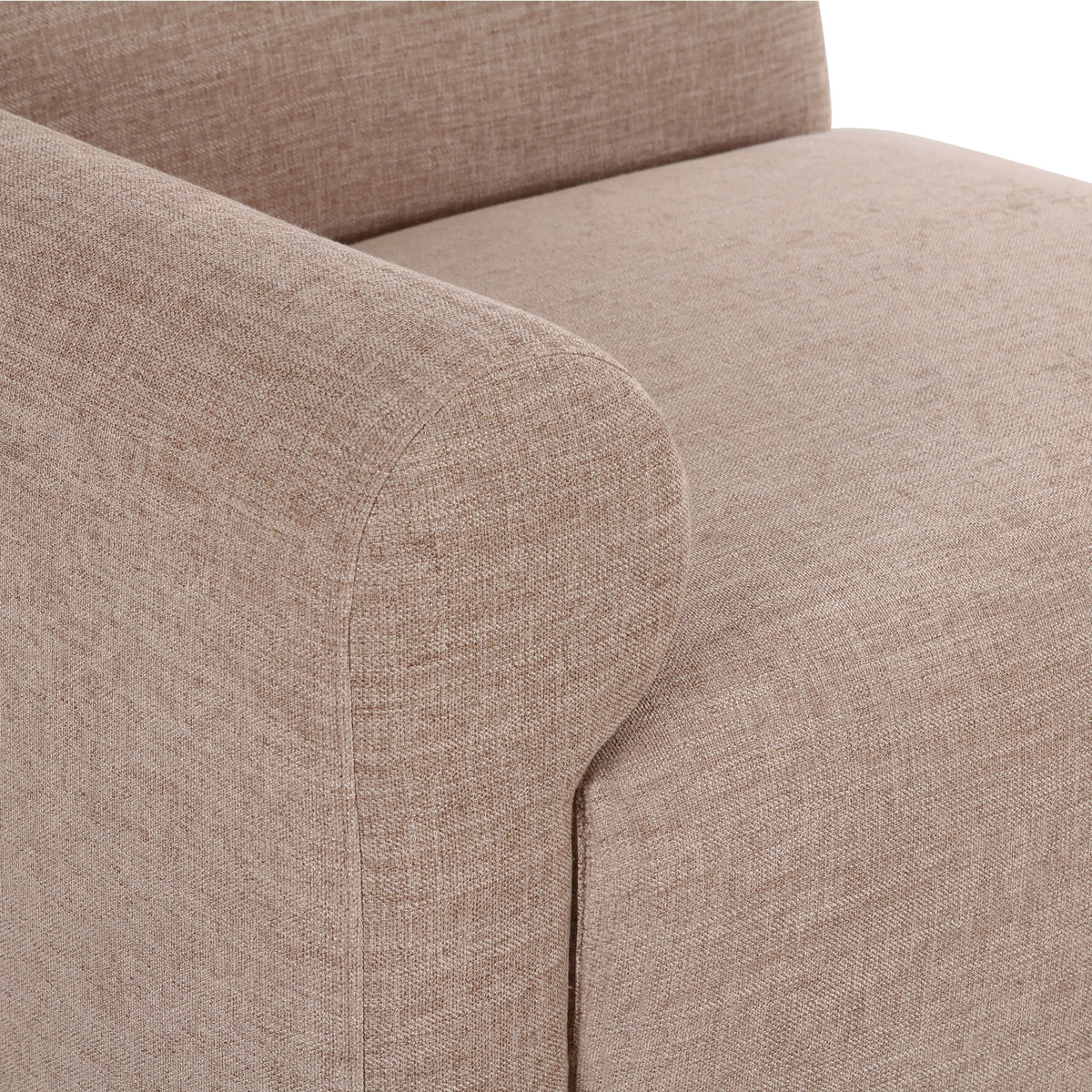 TOV Furniture Gorge Tan Left Modular Corner Chair