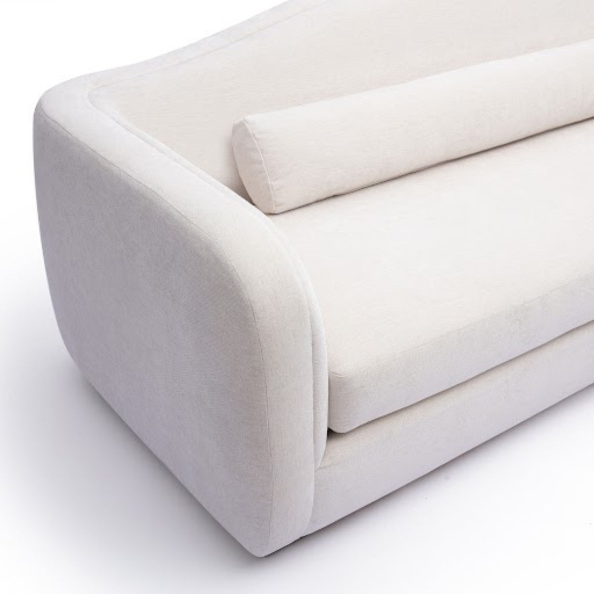 TOV Furniture Camille Cream 99in Sofa