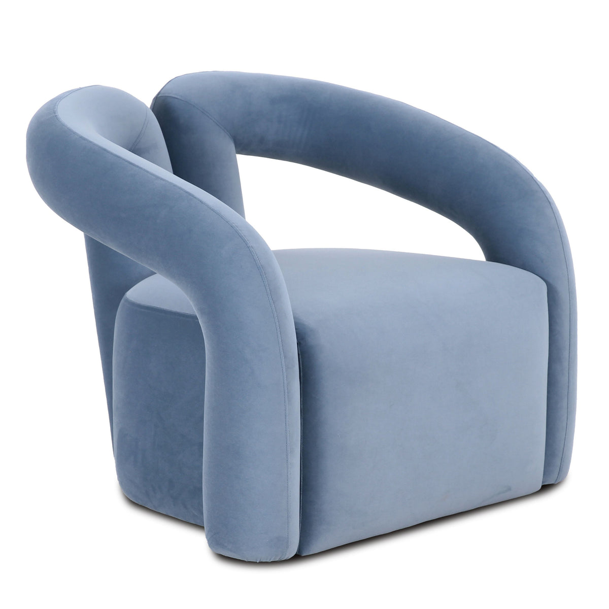 TOV Furniture Jenn Blue Accent Chair