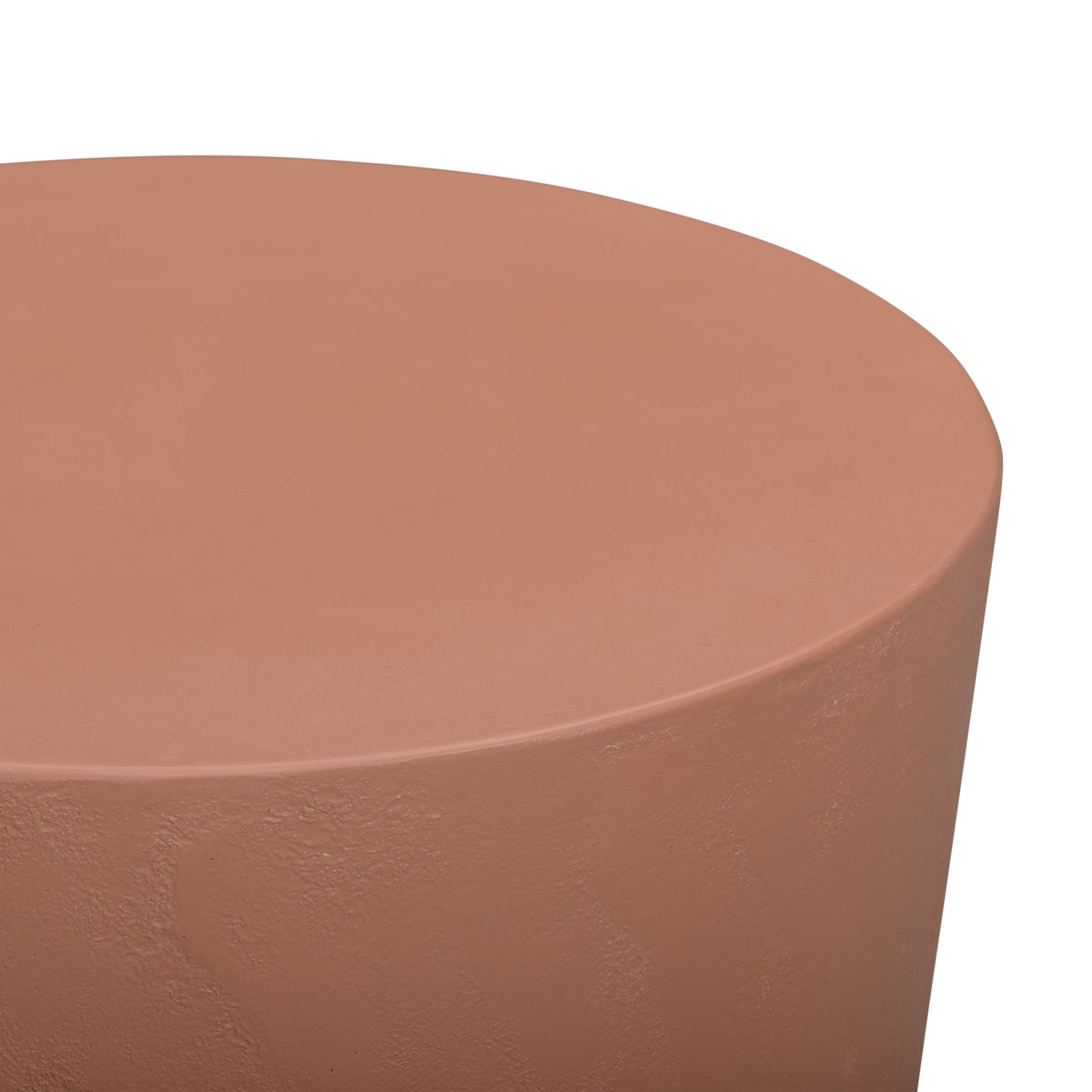 TOV Furniture Margot Terracotta Concrete Indoor/Outdoor Stool