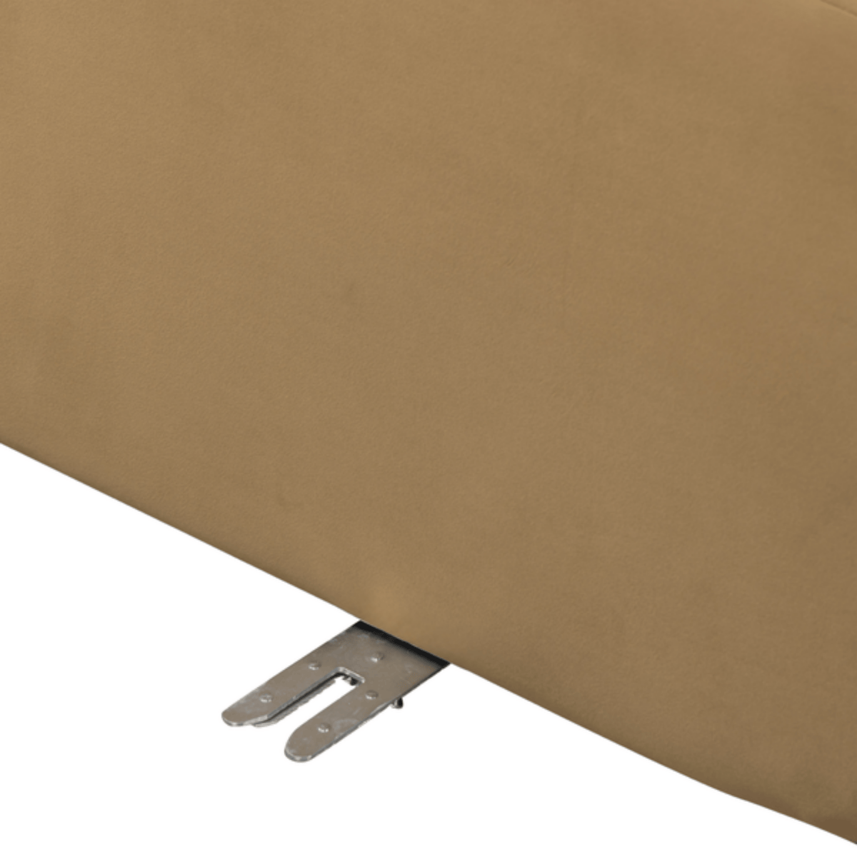 TOV Furniture Zenith Brown Modular Loveseat
