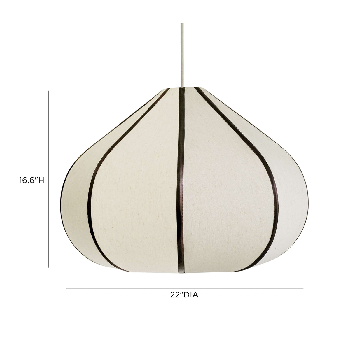TOV Furniture Josephine Teardrop Pendant