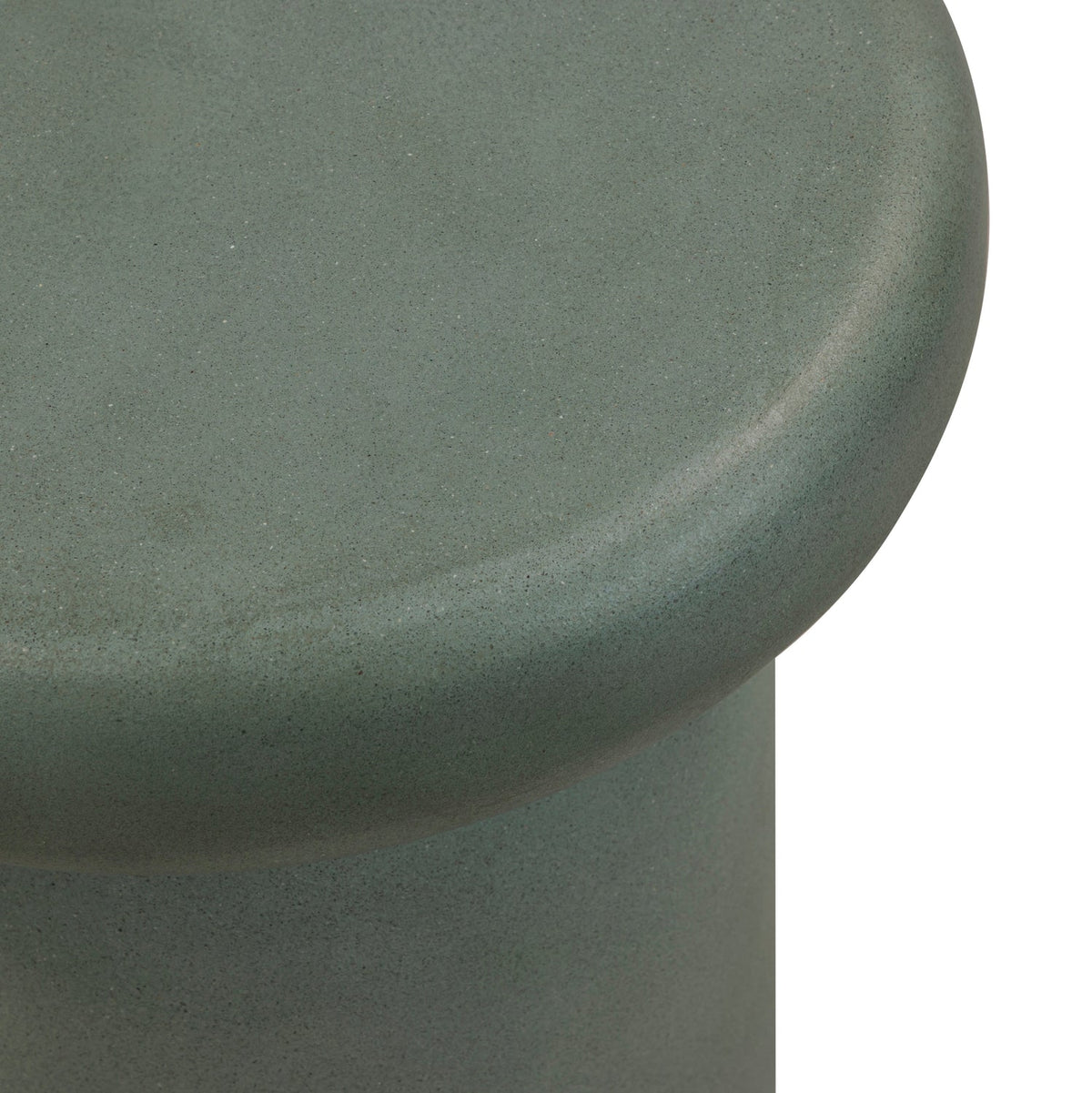 TOV Furniture Lydia Green Concrete Indoor/Outdoor Side Table