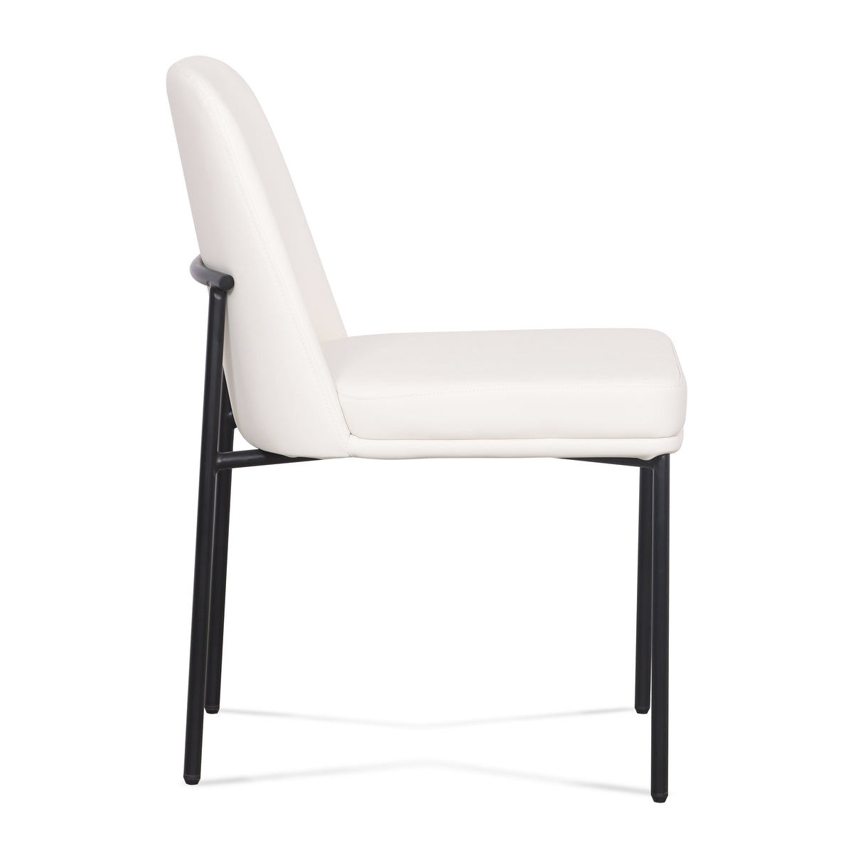 TOV Furniture Sydney Cream Performance Vegan Leather Dining Chair Set of 2