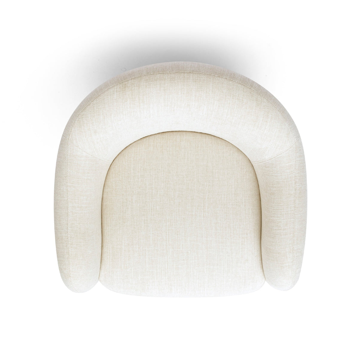 TOV Furniture Salma Cream Swivel Chair