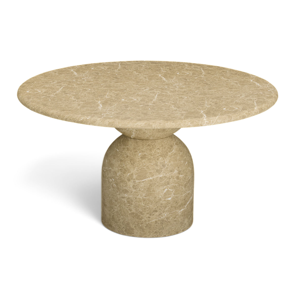 TOV Furniture Cynthia Light Concrete Indoor/Outdoor Dining Table
