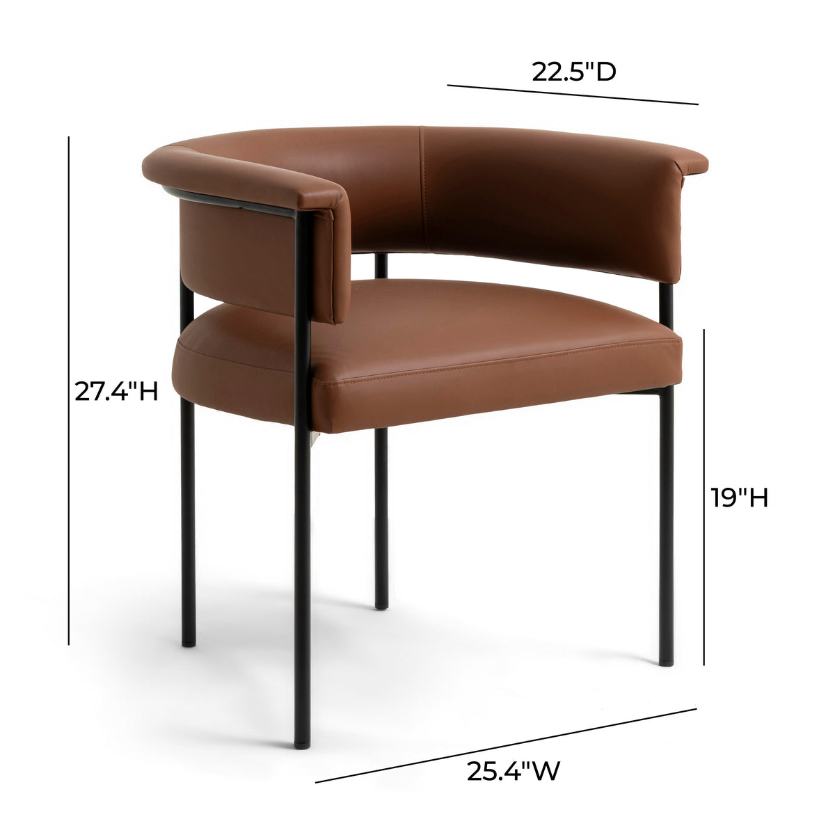 TOV Furniture Taylor Brown Dining Chair