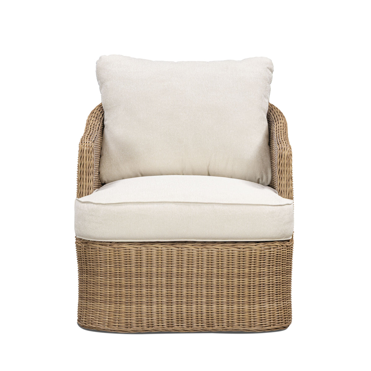 TOV Furniture Axel Cream Boucle Outdoor Accent Chair