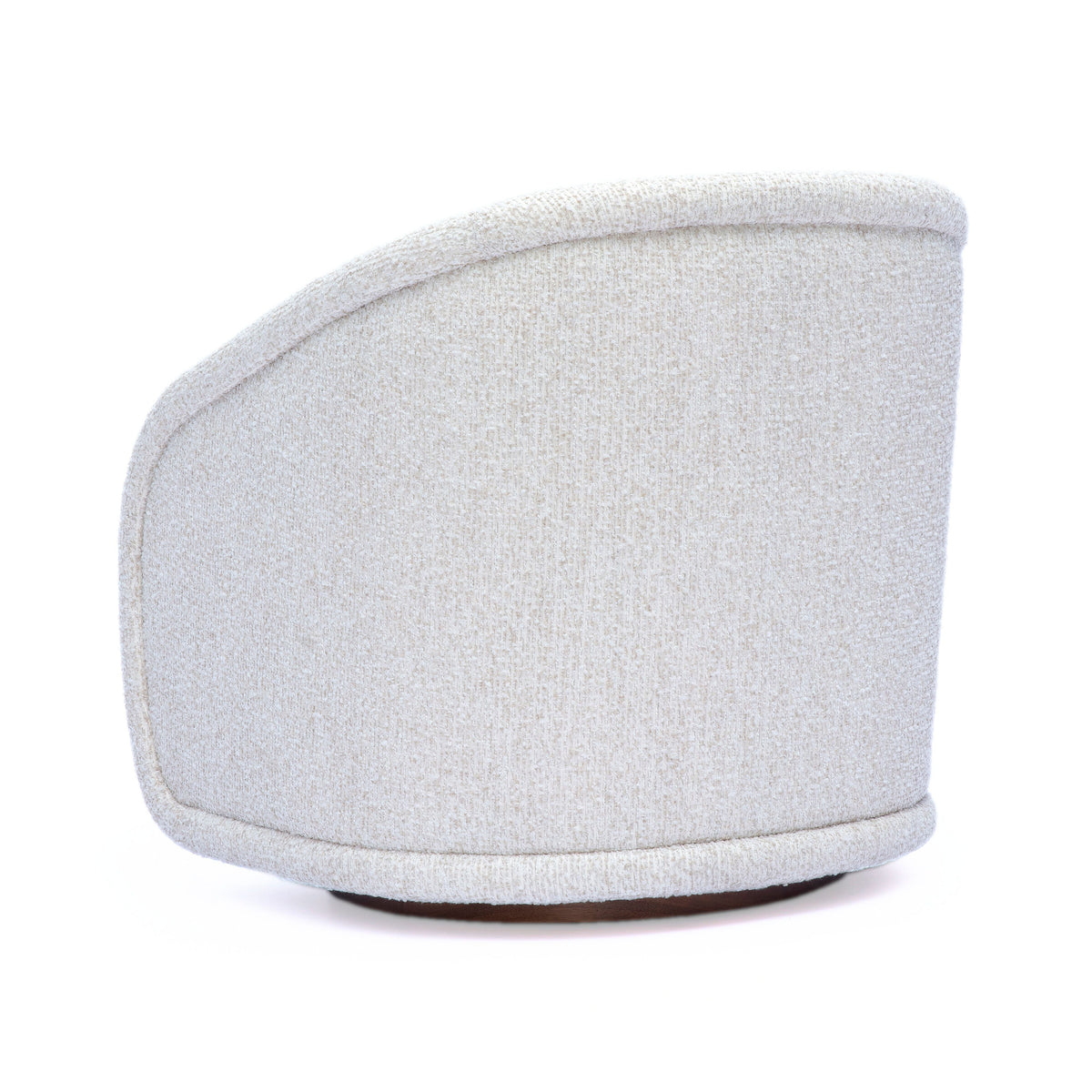 TOV Furniture Clarke Cream Performance Boucle Swivel Chair