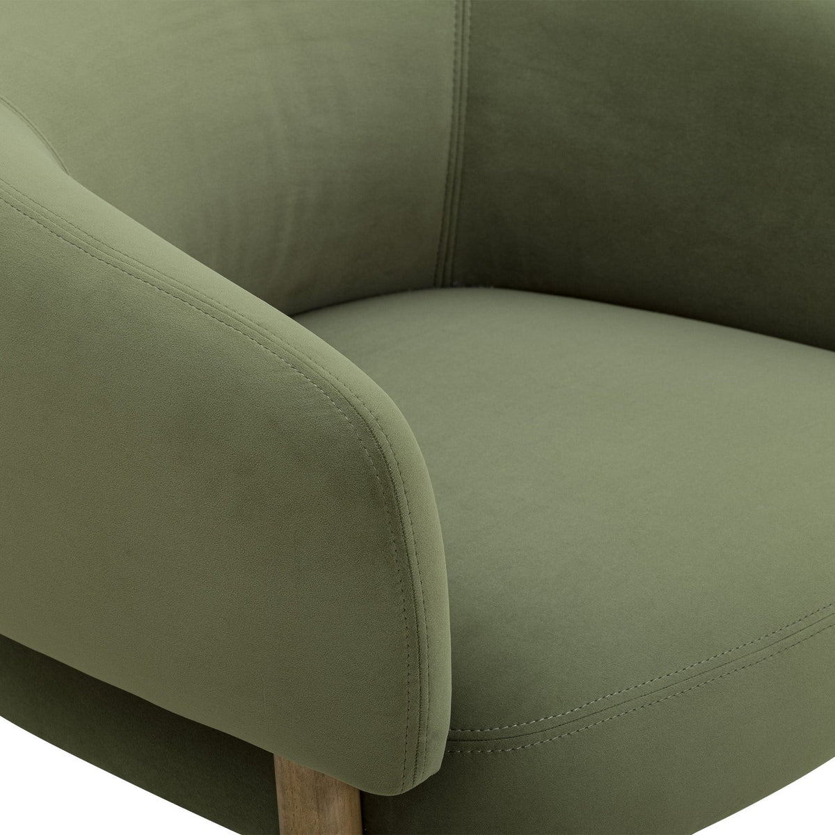 TOV Furniture Foxy Olive Green Performance Accent Chair