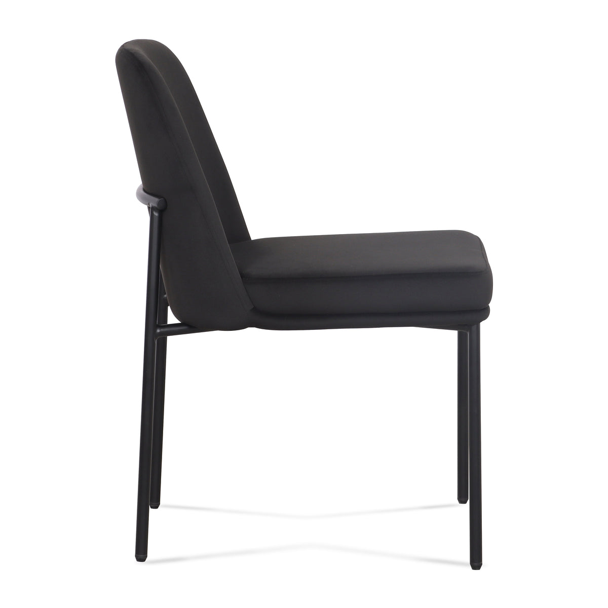 TOV Furniture Sydney Black Performance Velvet Dining Chair Set of 2