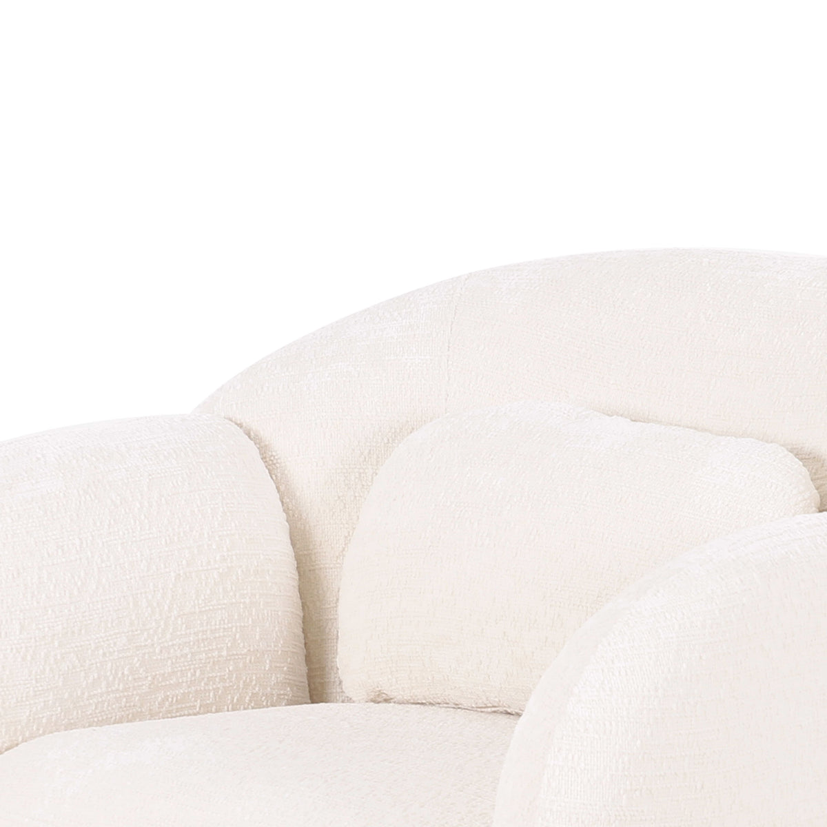 TOV Furniture Misty Off White Accent Chair