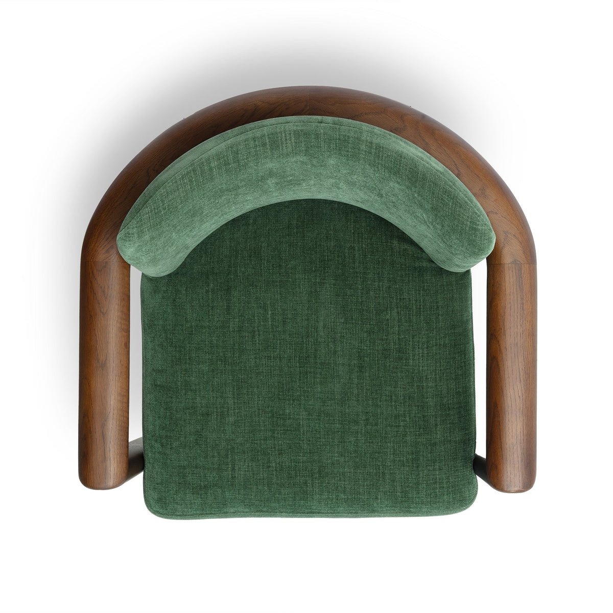 TOV Furniture Irma Green Textured Performance Velvet Dining Chair