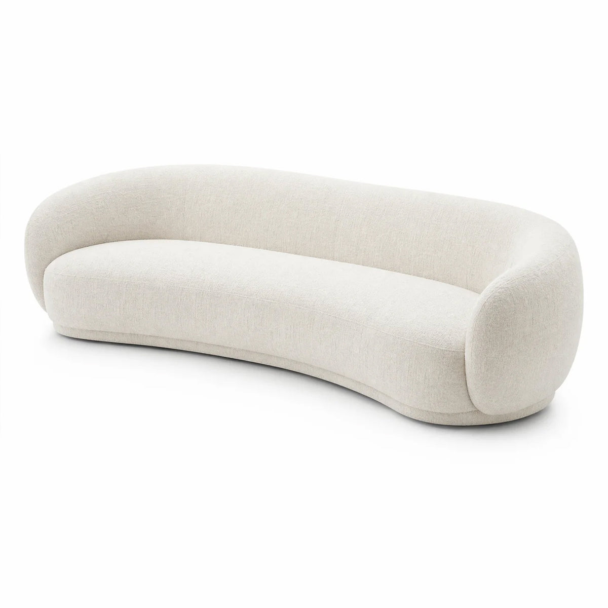 TOV Furniture Kendall Off White 119in Sofa