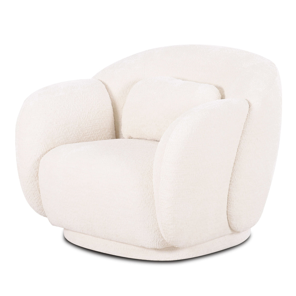 TOV Furniture Misty Off White Accent Chair