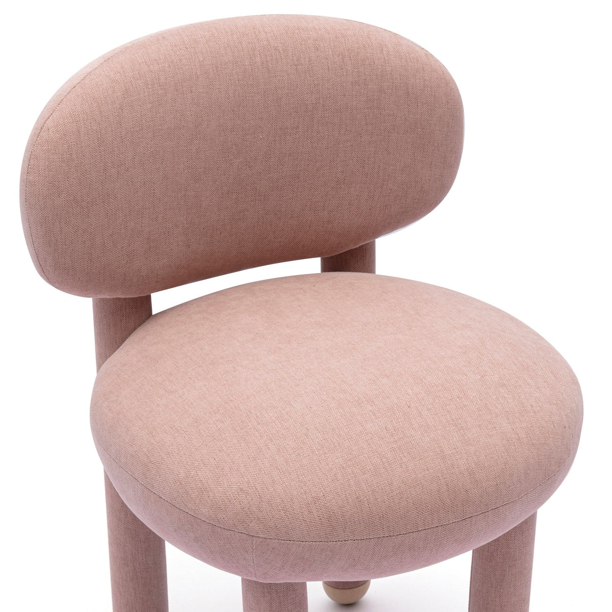 TOV Furniture Manu Light PInk Performance Side Chair