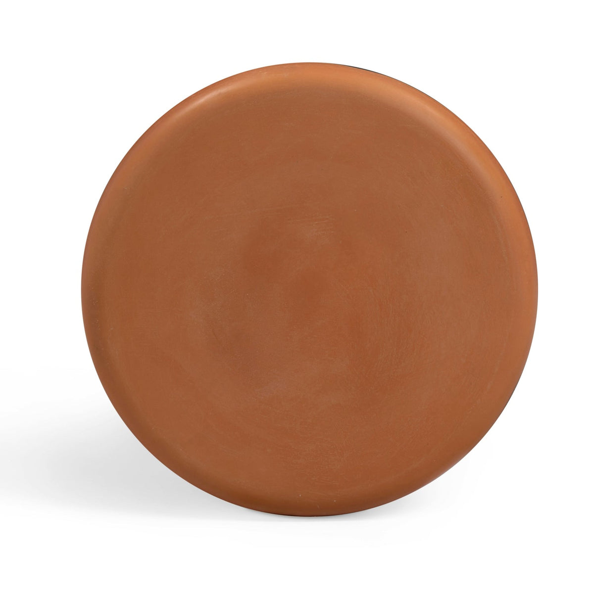 TOV Furniture Lydia Orange Concrete Indoor/Outdoor Side Table