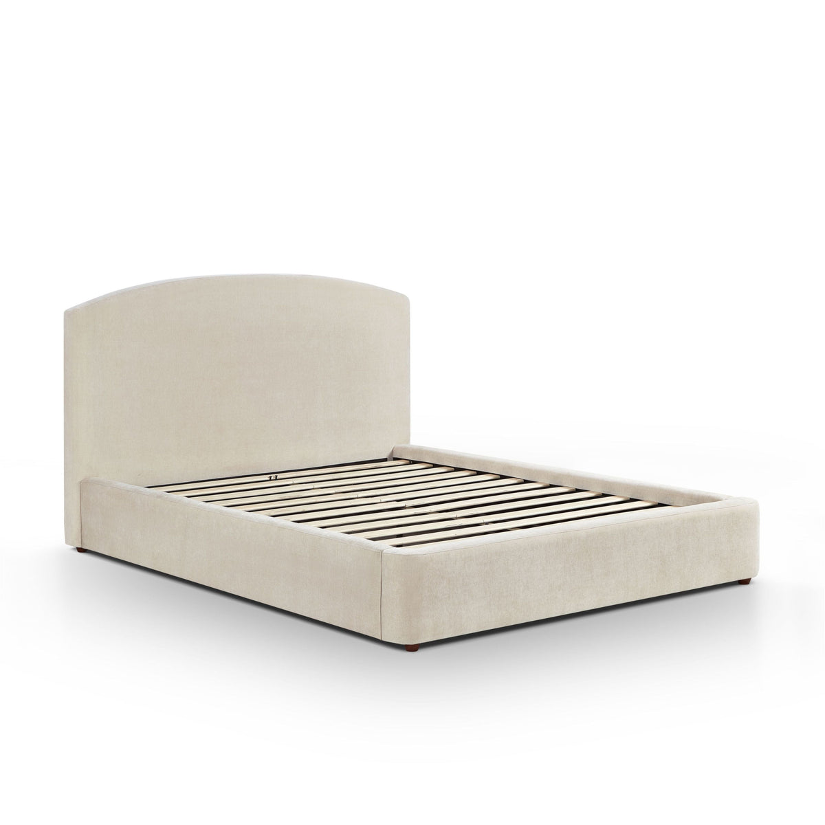 TOV Furniture Leah Cream Performance Chenille Bed