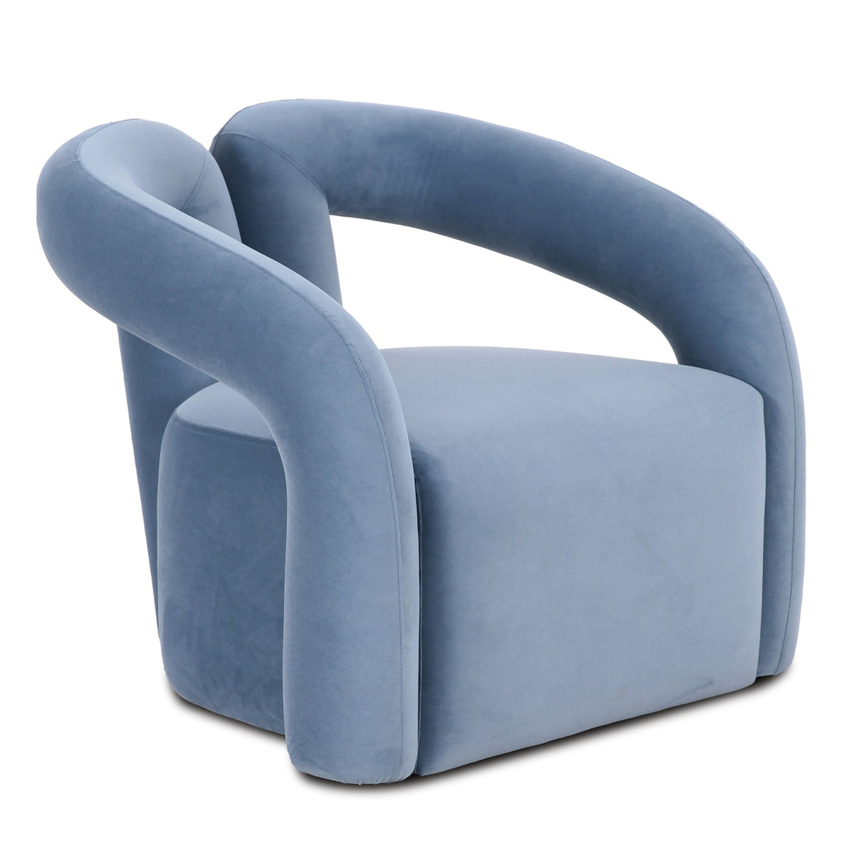 TOV Furniture Jenn Blue Accent Chair