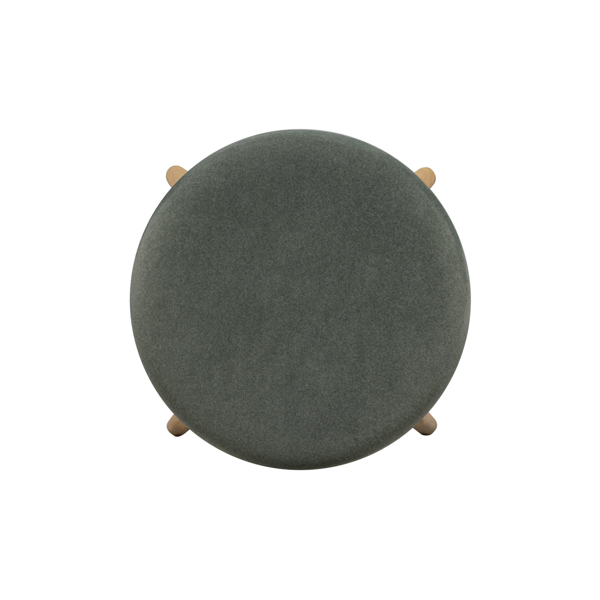 TOV Furniture Oodle Green Performance Vegan Mohair Bar Stool