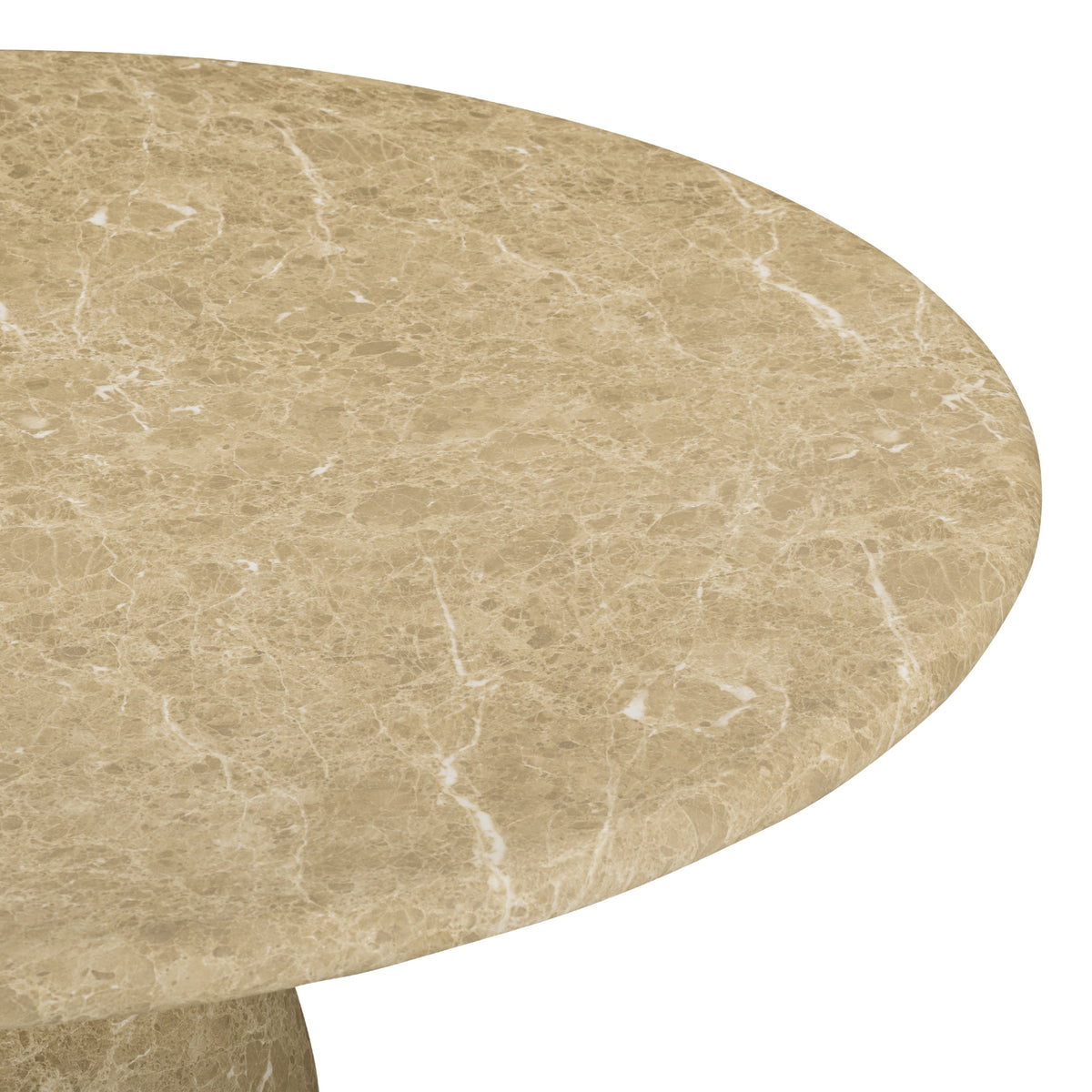 TOV Furniture Cynthia Light Concrete Indoor/Outdoor Coffee Table