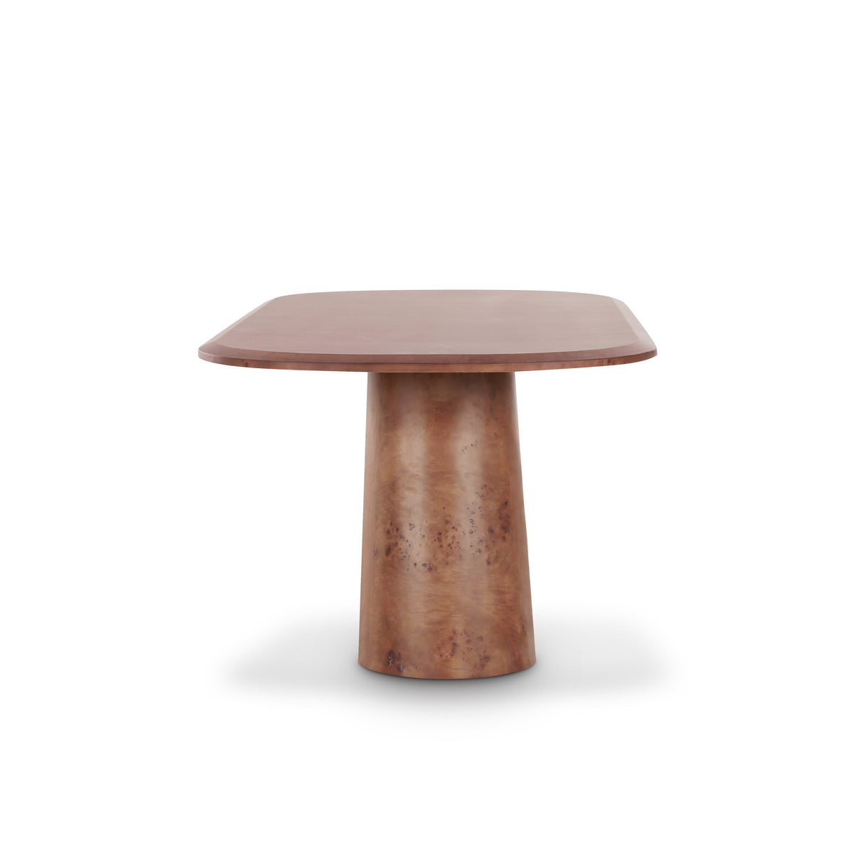 TOV Furniture Gladyss Burl 87in Oval Dining Table