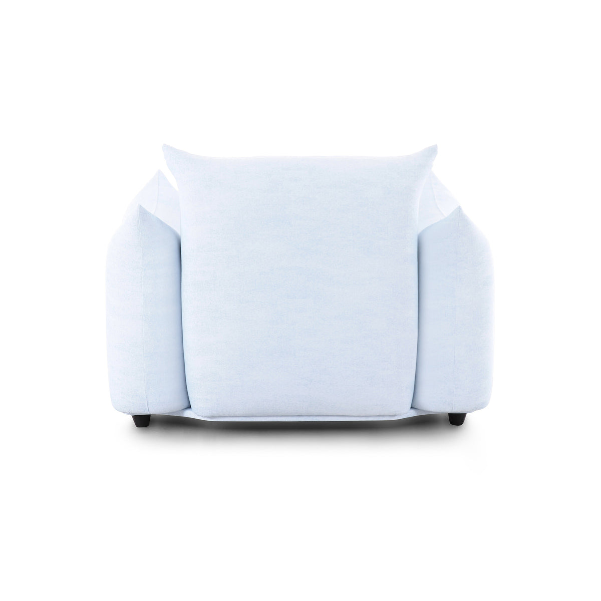 TOV Furniture Saint Tropez Light Blue Stuffed Indoor/Outdoor Armchair