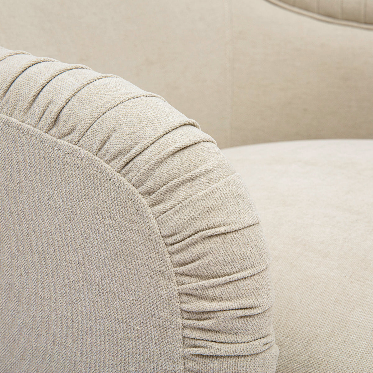 TOV Furniture Pamela Tan Tasseled Lounge Accent Chair