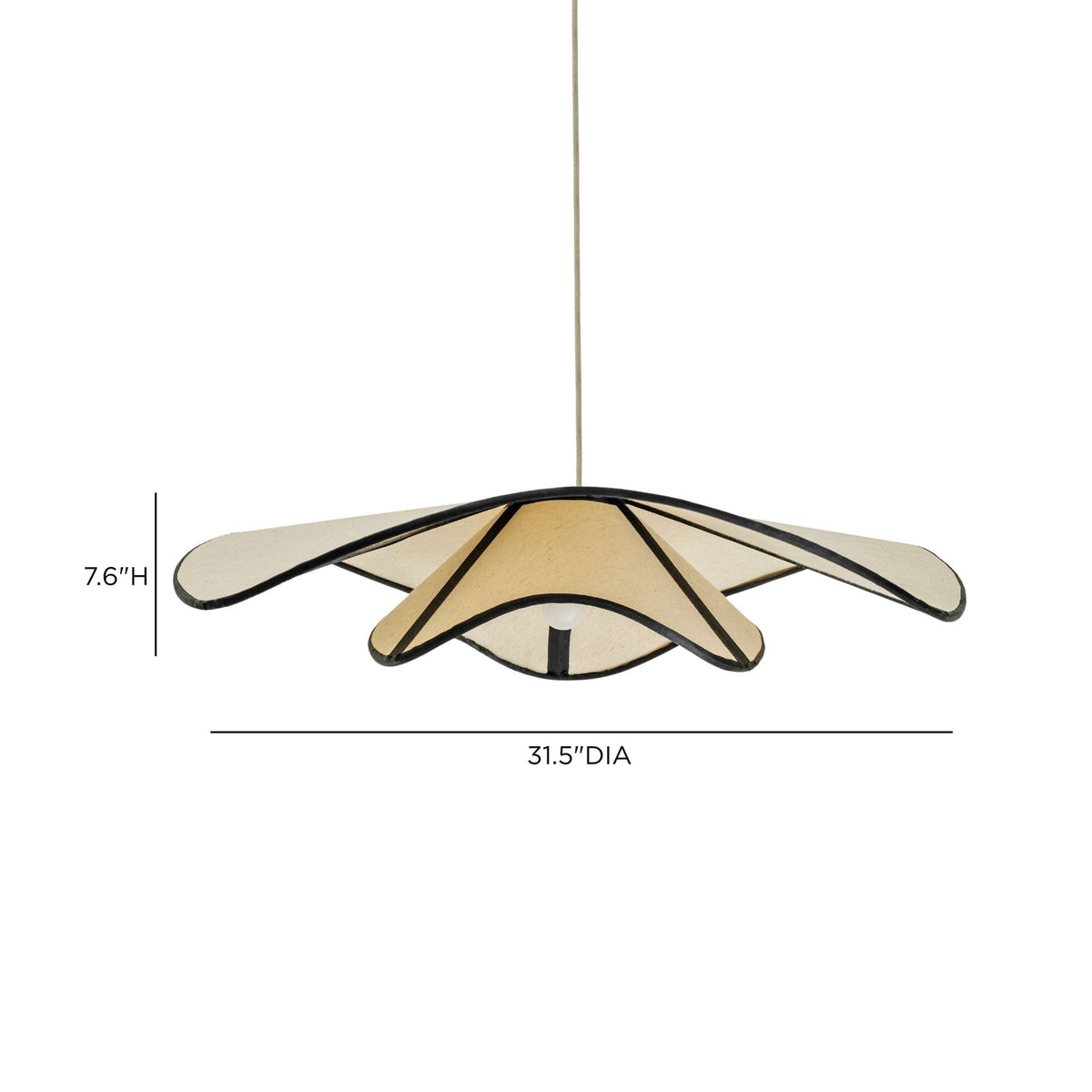 TOV Furniture Chapeau Du Matin Pendant