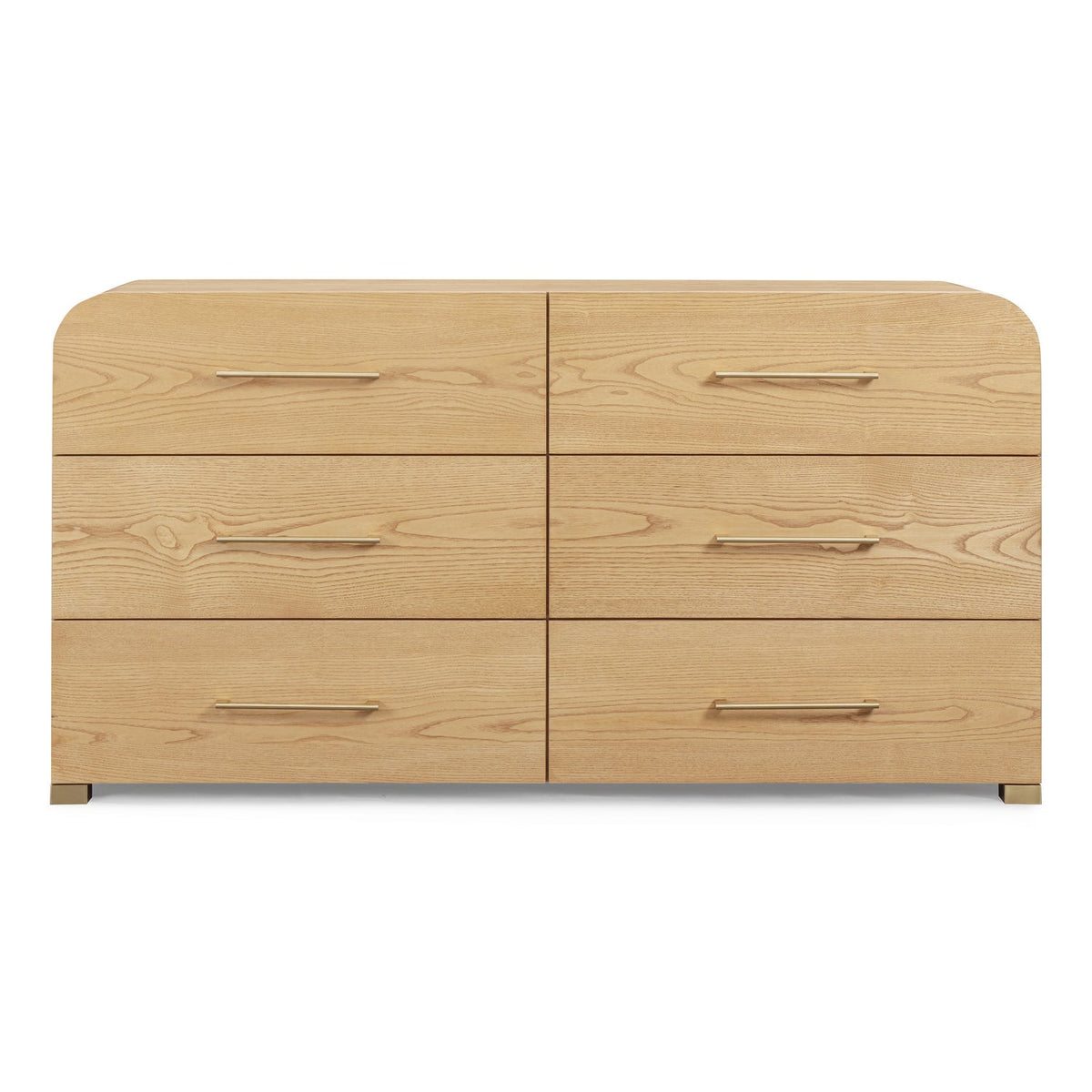 TOV Furniture Marissa Natural Ash 6-Drawer Dresser