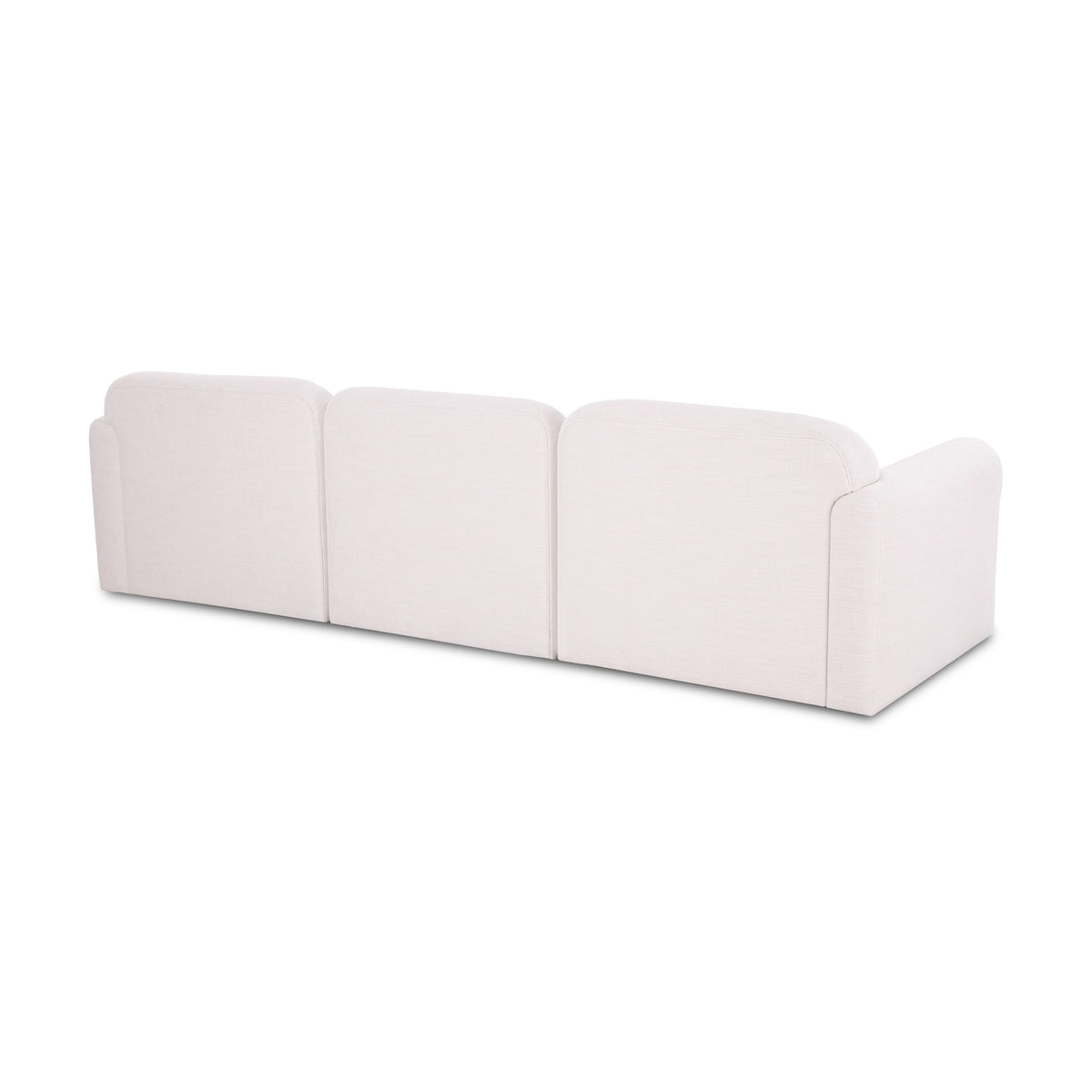 TOV Furniture Gorge Cream 116in Modular Sofa