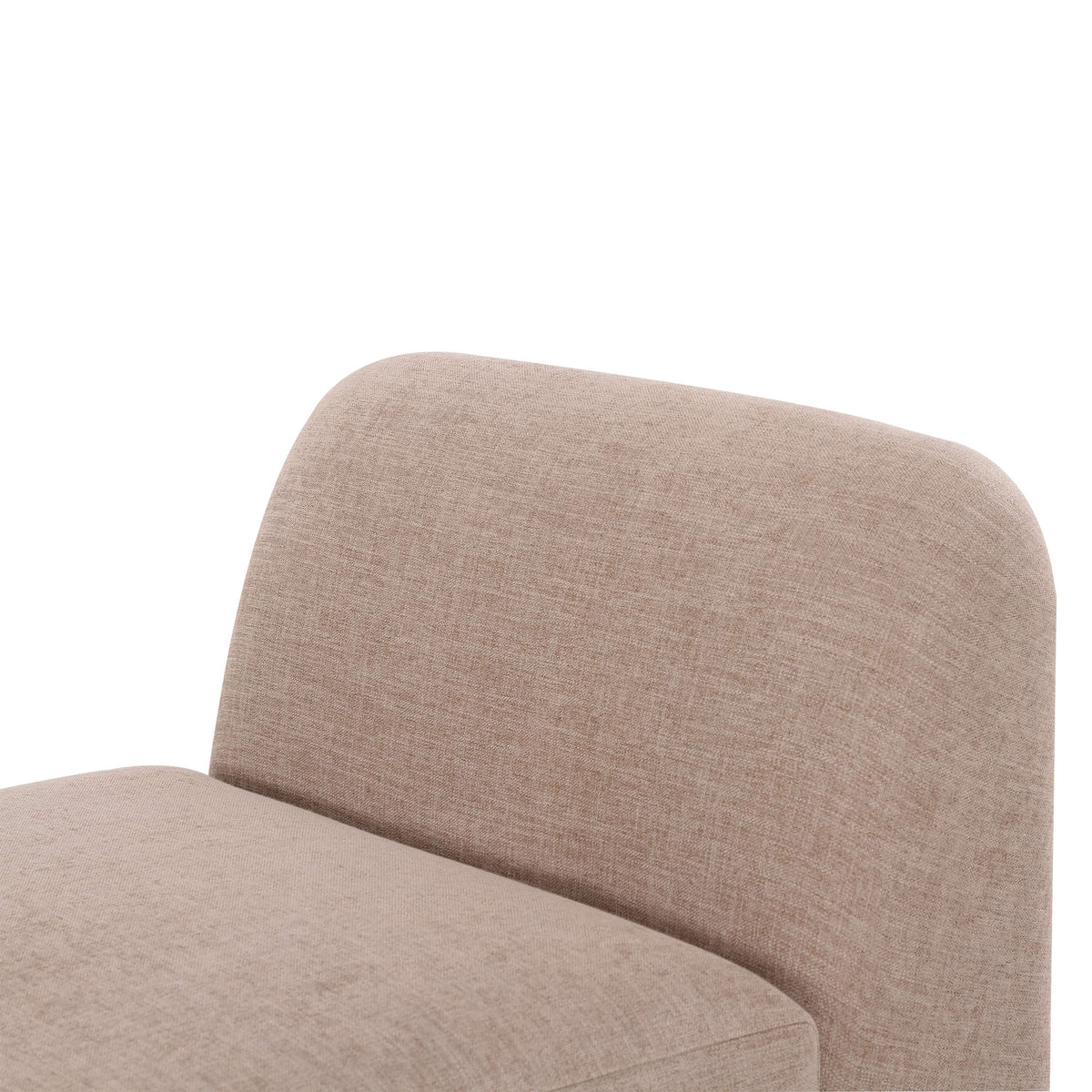 TOV Furniture Gorge Tan Modular Armless Chair