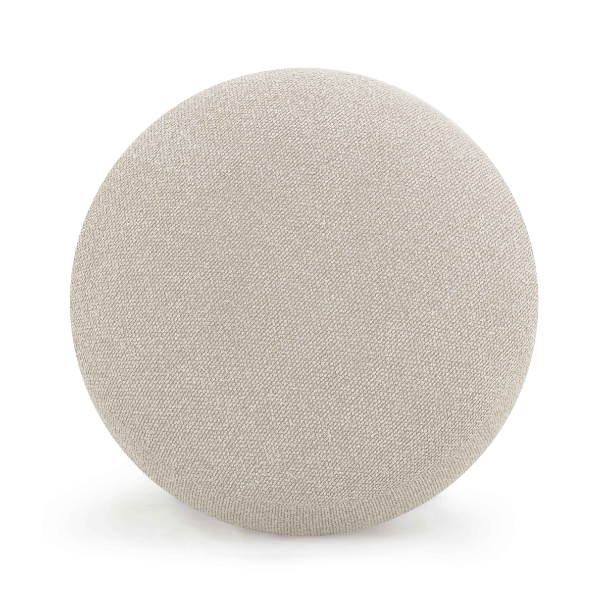 TOV Furniture Pucker Warm Gray Ottoman