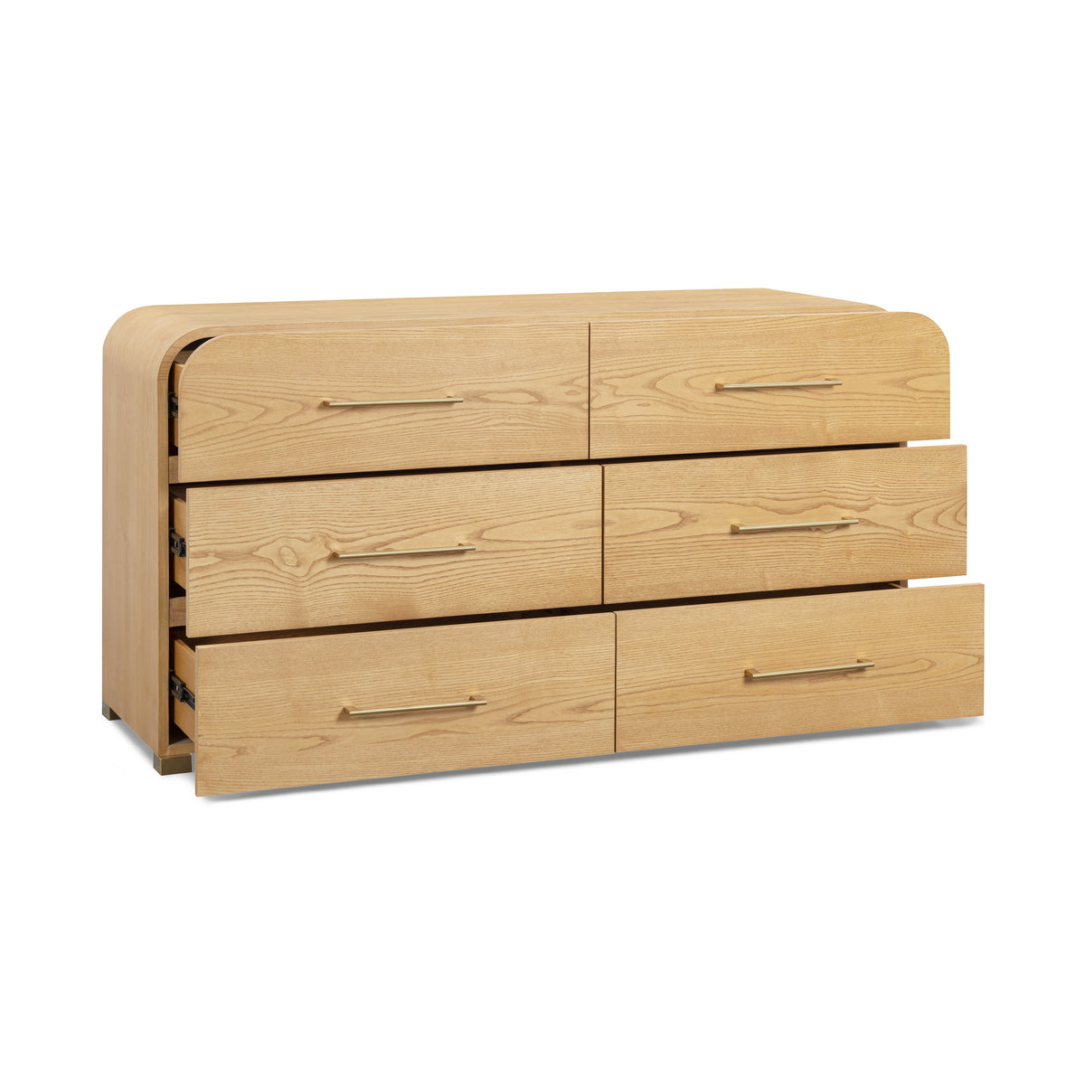 TOV Furniture Marissa Natural Ash 6-Drawer Dresser