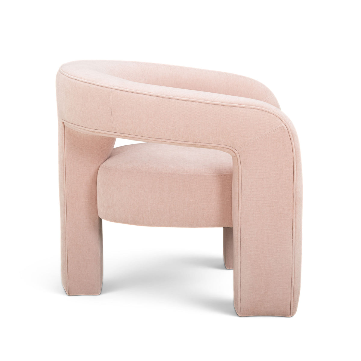 TOV Furniture Malone Blush Accent Chair