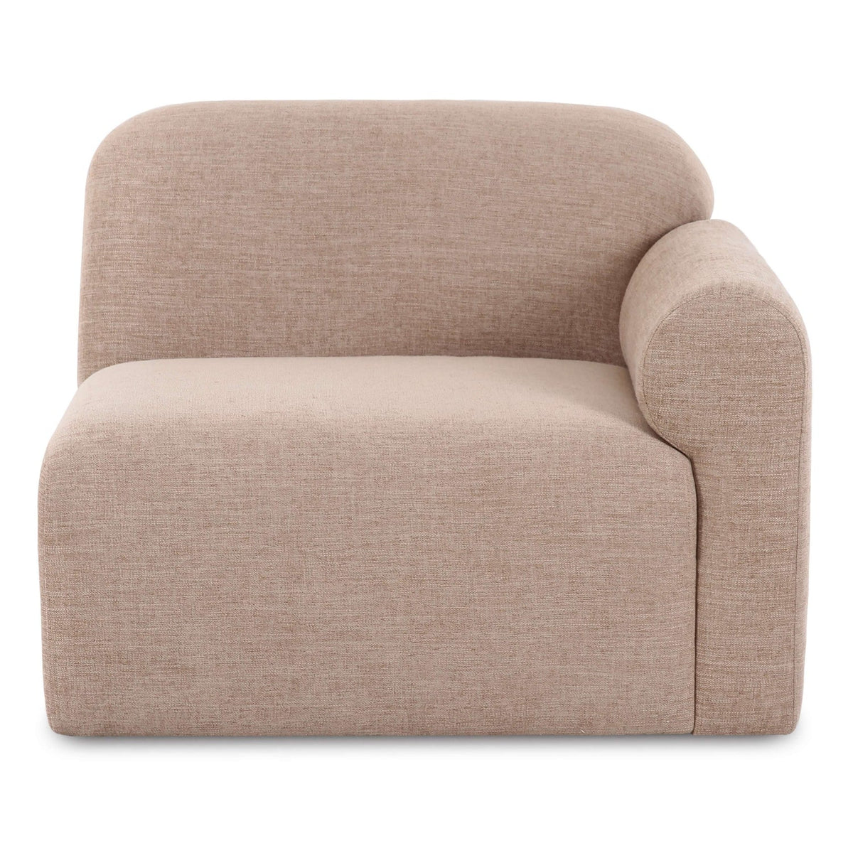 TOV Furniture Gorge Tan Right Modular Corner Chair