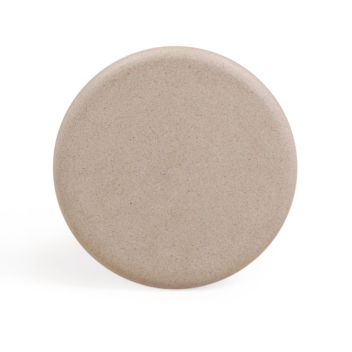 TOV Furniture Lydia Cream Concrete Indoor/Outdoor Side Table