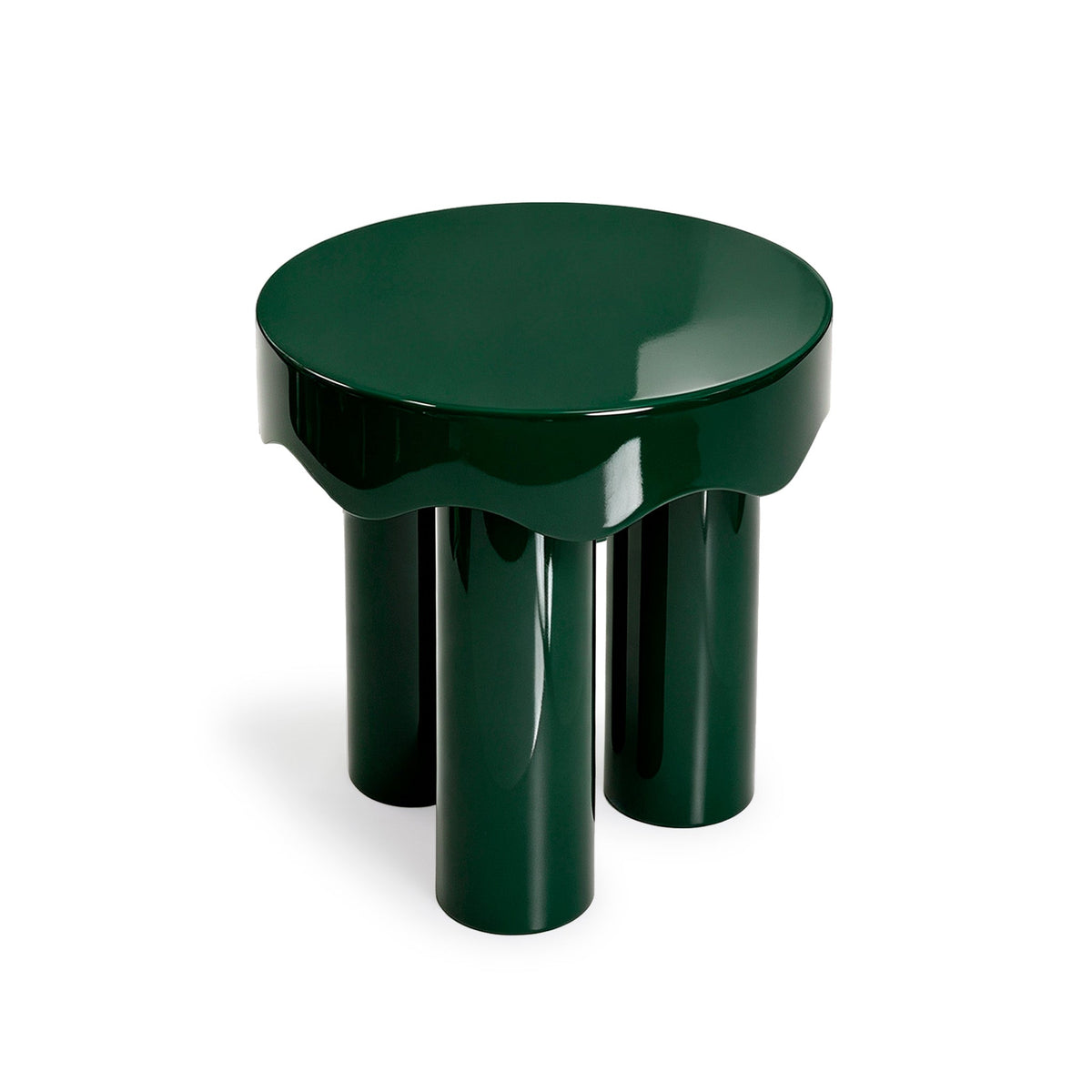 TOV Furniture Casper Green High Gloss Nesting Side Table Set