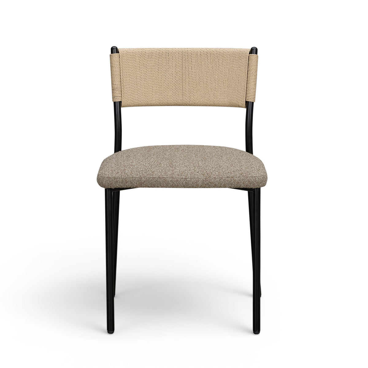 TOV Furniture Celine Brown Performance Boucle Dining Chair Set of 2