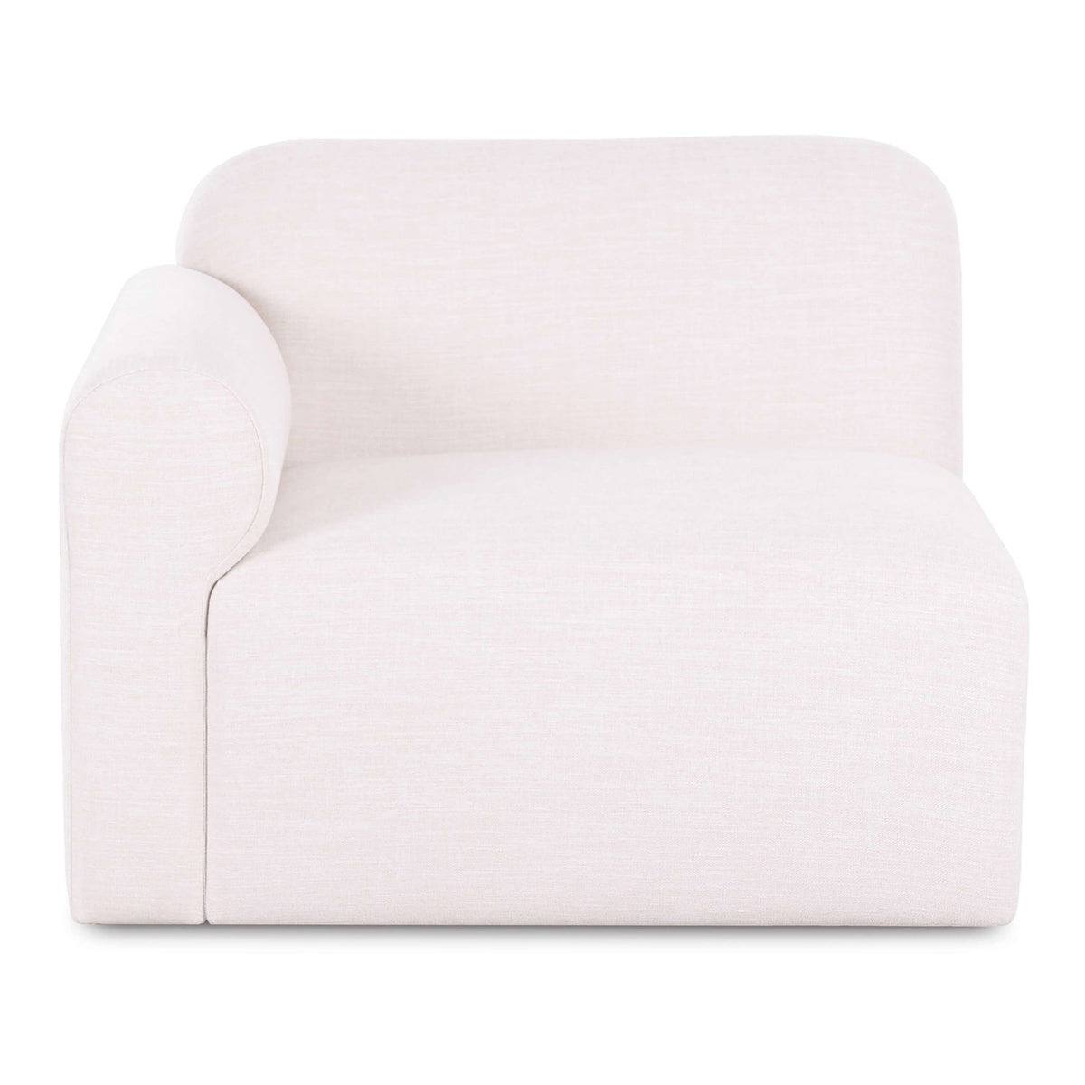 TOV Furniture Gorge Cream Left Modular Corner Chair