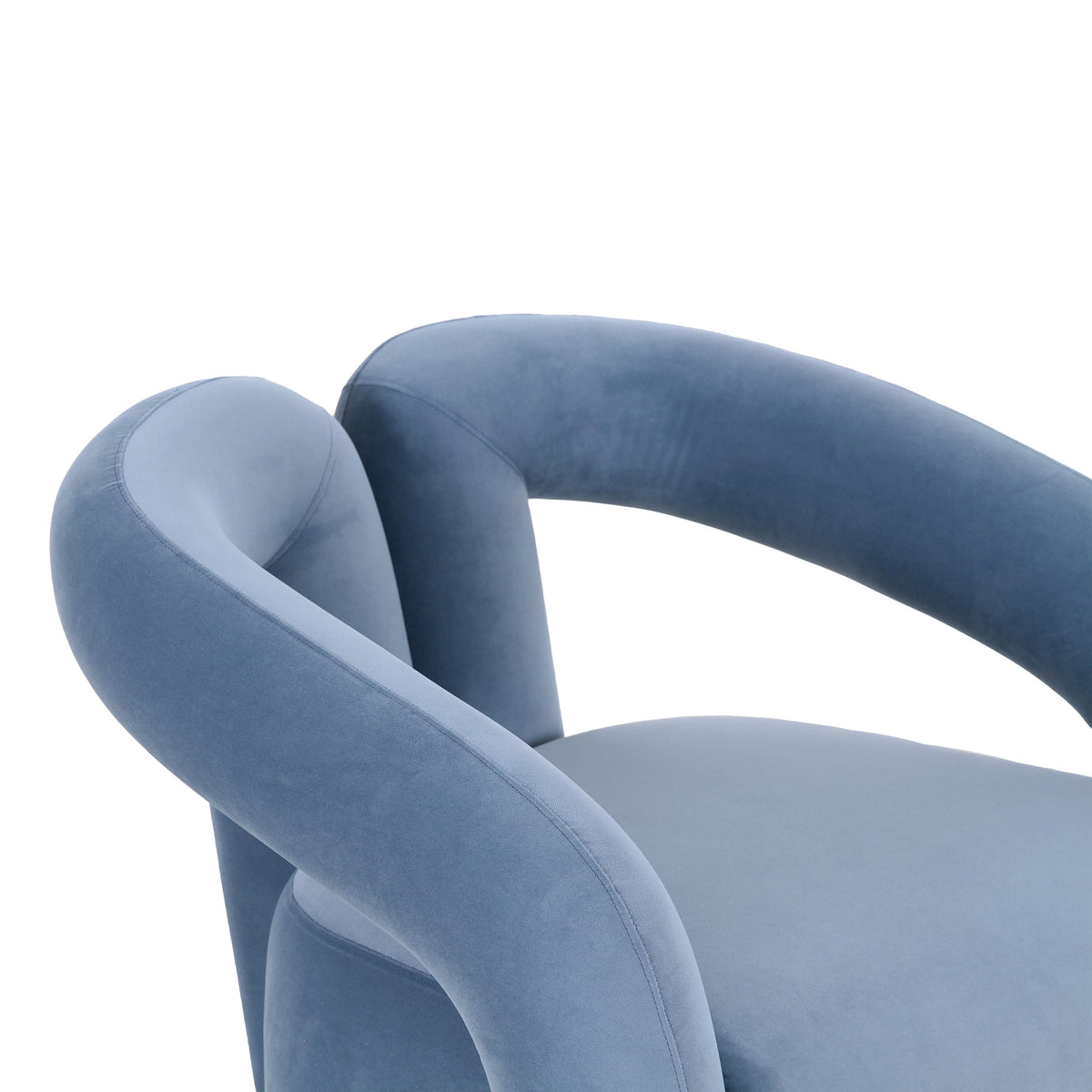 TOV Furniture Jenn Blue Accent Chair